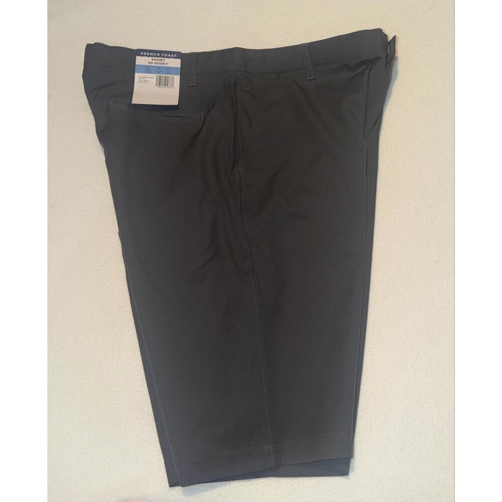 French toast kids New grey shorts with adjustable waistband - Picture 4 of 14